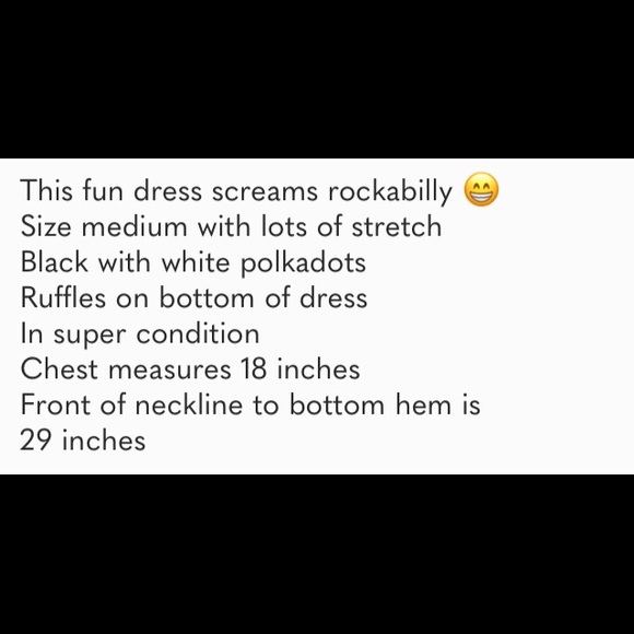 Omg itβs rockabilly ππ₯°π Polkadot dress - Picture 3 of 6